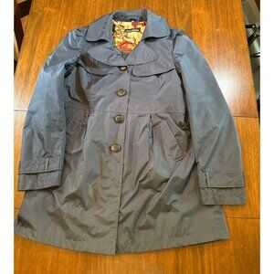 Steve Madden Navy Raincoat- no hood- XL
